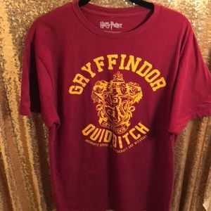 Harry Potter Gryffindor Quidditch T Shirt
